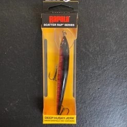 Big Rock Rapala Scatter Rap 10 Redfire Craw 4"