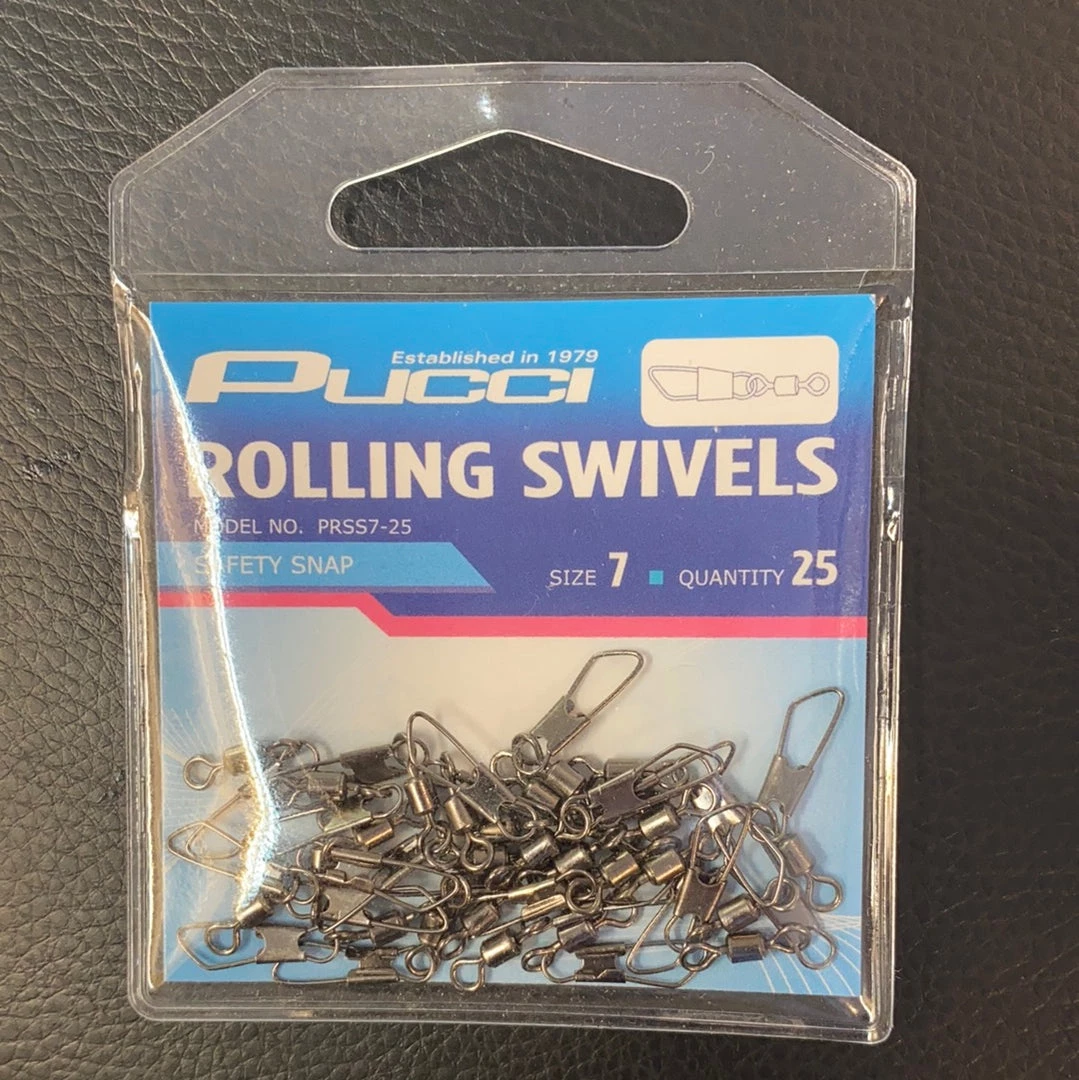 Gunarama Pucci Rolling Swivels Size 7 25pk Hooks And Sinkers 1 Gunarama Pucci Rolling Swivels Size 7 25pk Hooks And Sinkers