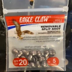 Gunarama Hooks And Sinkers Eagle Claw Removable Split Shot Size 5