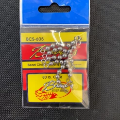 Gunarama Brads Bead Chain Swivel 6 Bead Hooks And Sinkers
