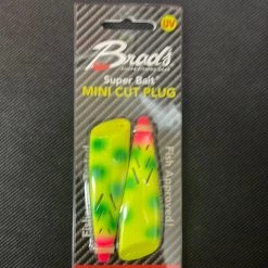 Superfly Flies Brads Superbait’s Brads Mini Cut Plug 2 Pack (Rotten Banana)