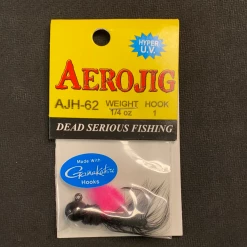 Gunarama Steelhead Gear Aero Jig 1/4 Pink/Black AJH-62