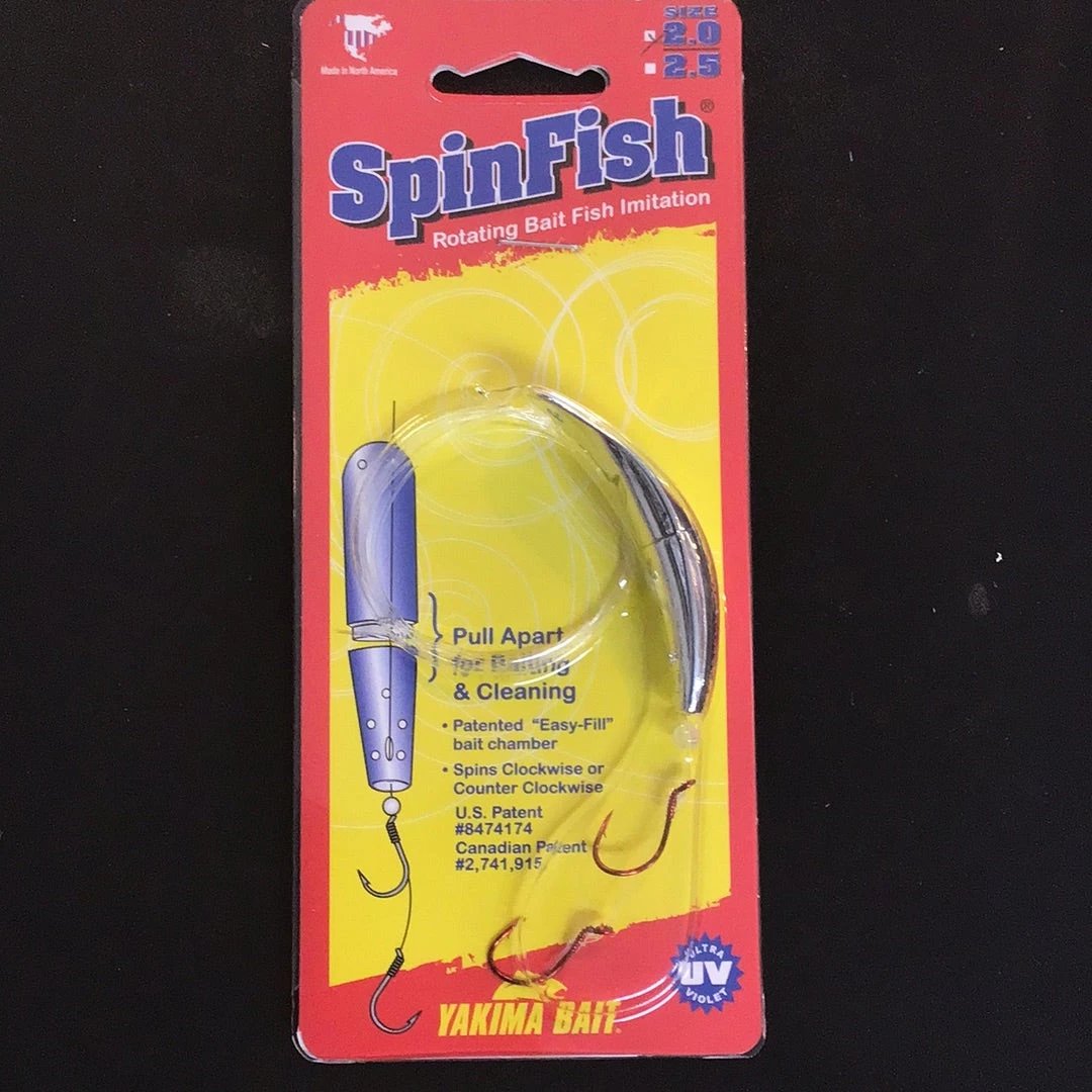 Superfly Flies Spin Fish Yakima Bait Spin Fish 2.0 (Metalic Silver) 1 Superfly Flies Spin Fish Yakima Bait Spin Fish 2.0 (Metalic Silver)