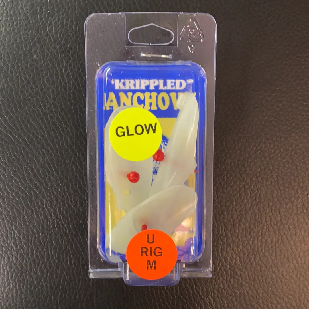 Gunarama Downriggers, Divers, Planer Boards Krippled Anchovy (Glow) 1 Gunarama Downriggers, Divers, Planer Boards Krippled Anchovy (Glow)