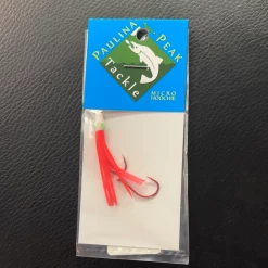 Paulina Peak Tackle Paulina Peak Micro Hoochie (blood Red)