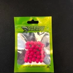 Gunarama Oregon Tackle 8mm Pink Neon Beads