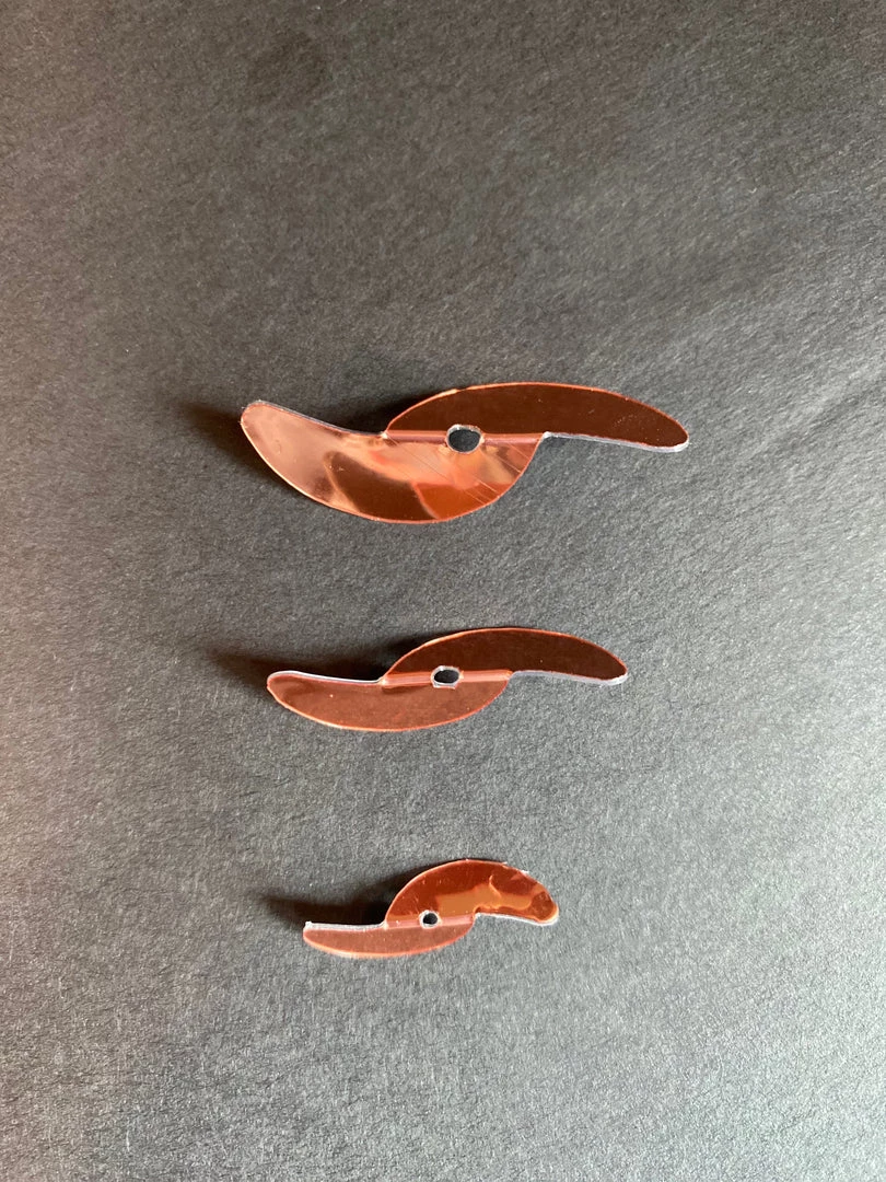 Superfly Flies Spinner Blades Copper 1 Superfly Flies Spinner Blades Copper