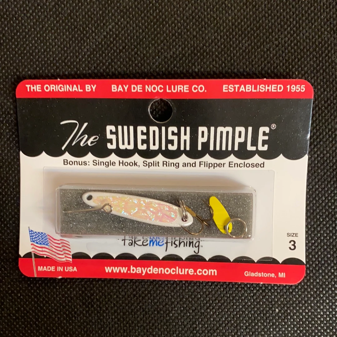 Gunarama Ice Fishing Tackle Swedish Pimple 3 White Ice 1 Gunarama Ice Fishing Tackle Swedish Pimple 3 White Ice