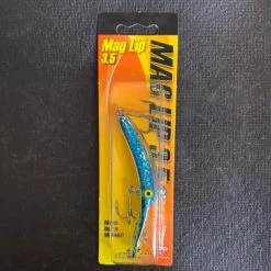 Big Rock Mag Lip & Kwikfish Lures Mag Lip 3.5 Metallic Silver Blue Scale