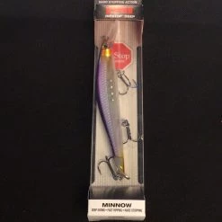 Big Rock Rapala RIPSTOP DEEP Minnow 12 (Purple Descent)